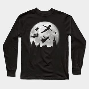 Flying over Big Ben Long Sleeve T-Shirt